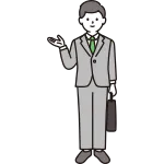 Salesman SVG Icon
